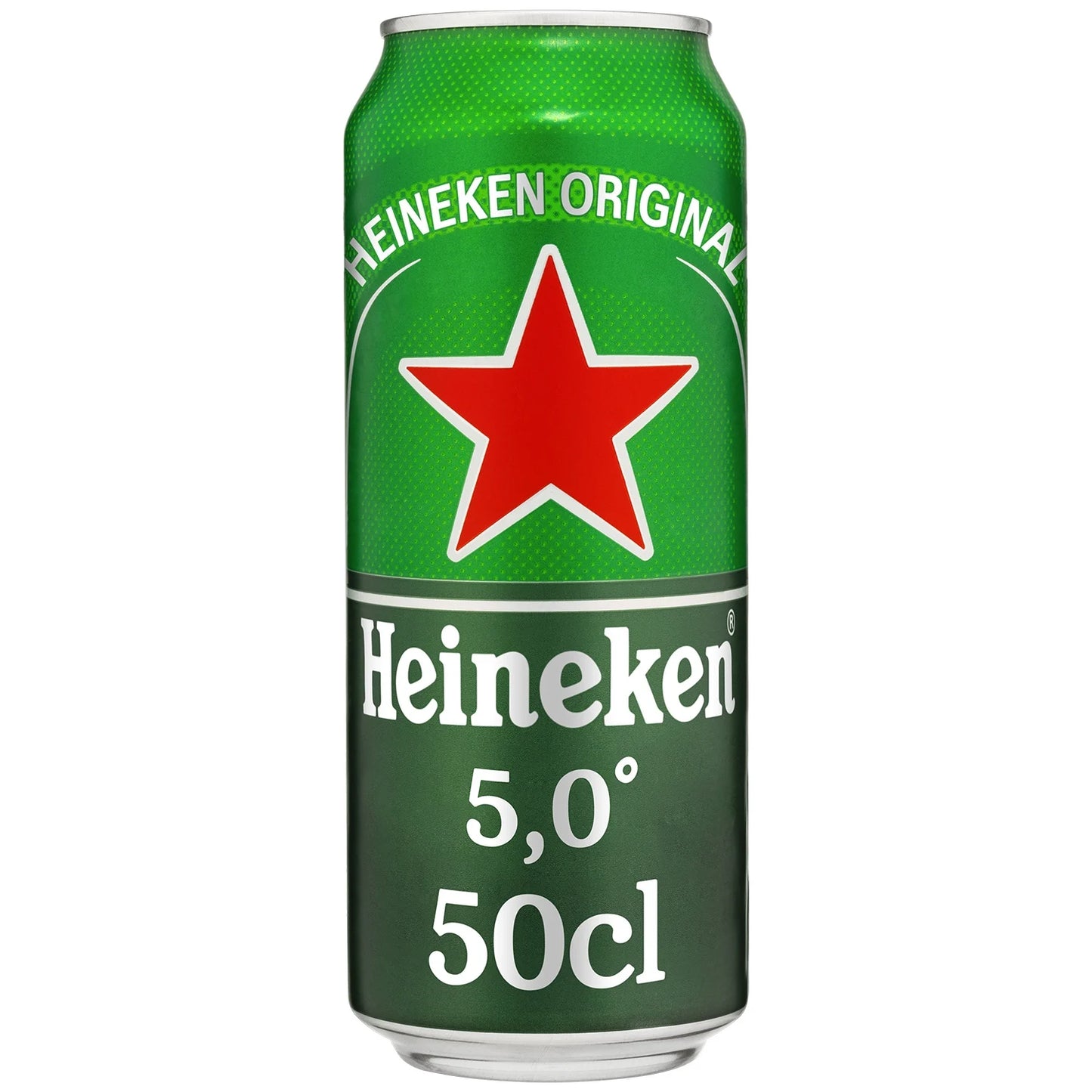 Heineken 50cl - Bière blonde internationale – Lager légère et rafraîchissante – 5,0% vol.