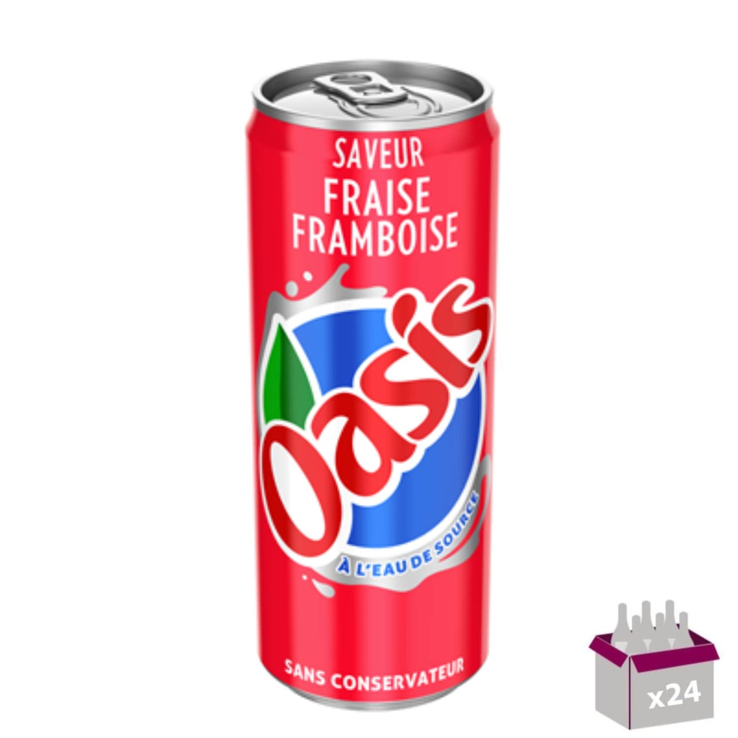 OASSIS FRAISE FRAMBOISE 33 CL