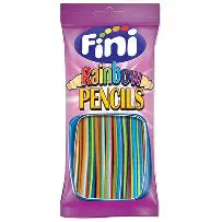 Fini – Rainbow Pencils – Crayons Bonbons Arc-en-Ciel – 90 g