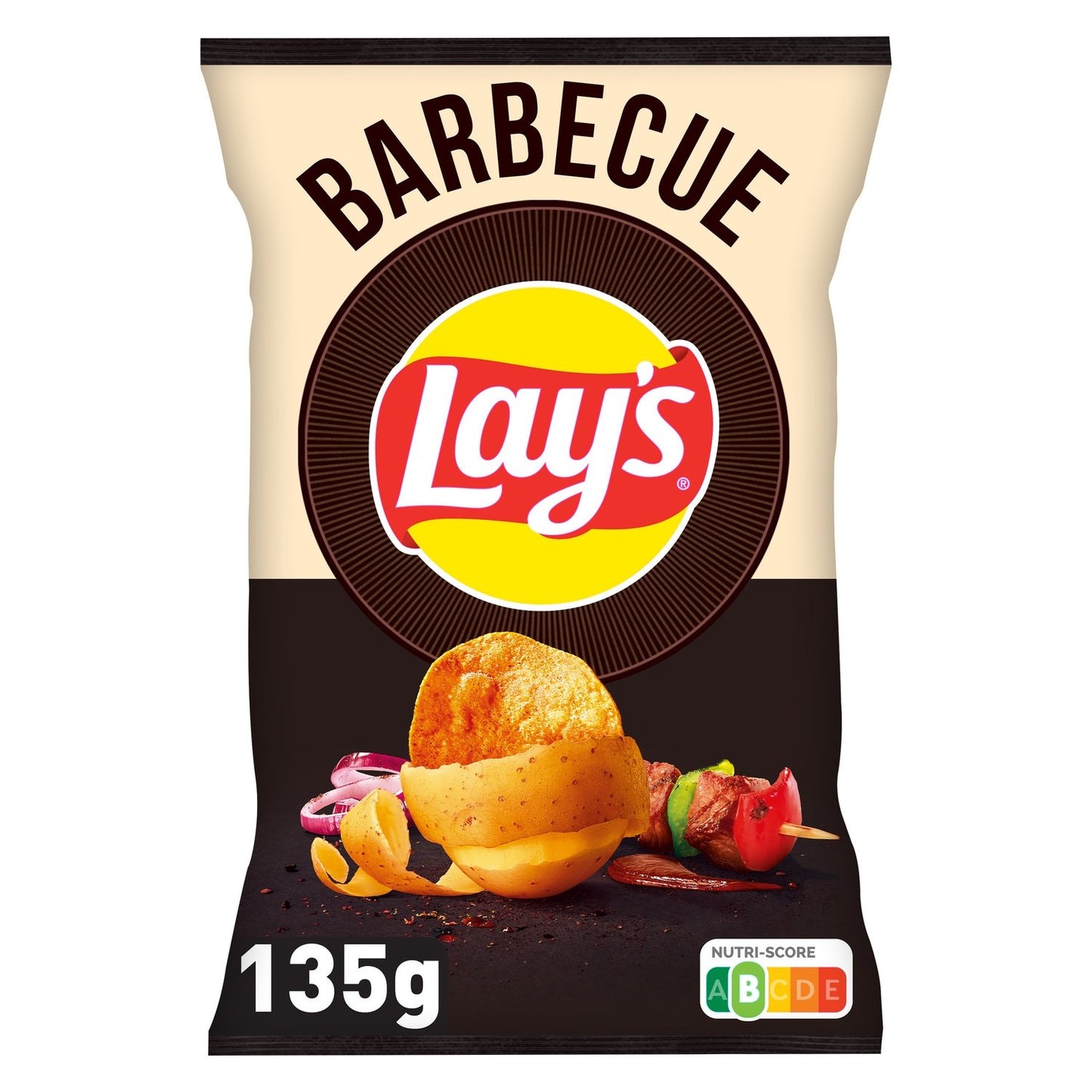 Lay's Barbecue – Chips Apéritifs – 135 g