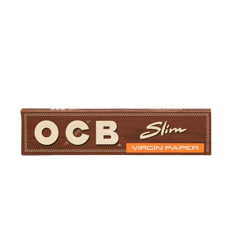 OCB – Papier à Rouler Slim Marron – Non Blanchi