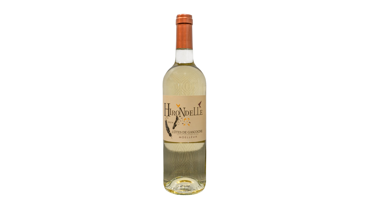 Vin Blanc Moelleux Hirondelle Côtes de Gascogne 75cl – Livraison Chartres
