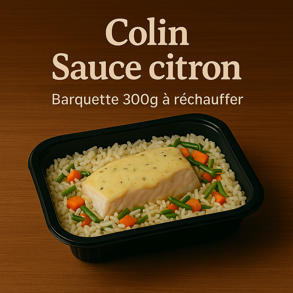 William Saurin – Colin Sauce Citron – Barquette à Réchauffer – 300 g