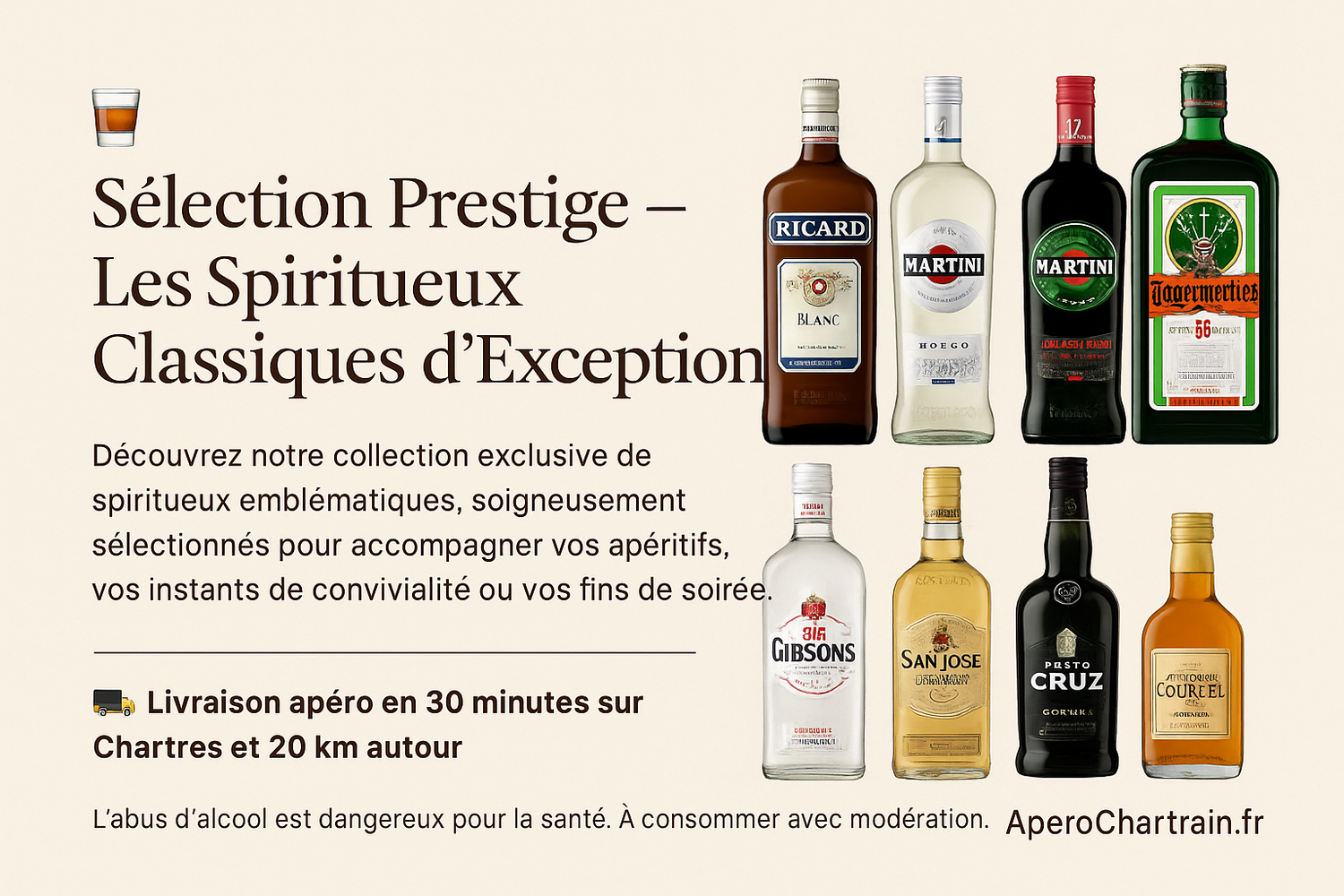 Sélection Prestige – Les Spiritueux Classiques d’Exception
