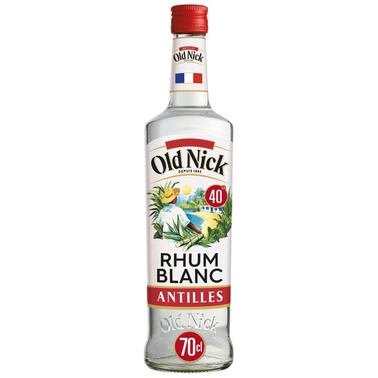 🌴 Old Nick Rhum Blanc – 70 cl – 40% vol.