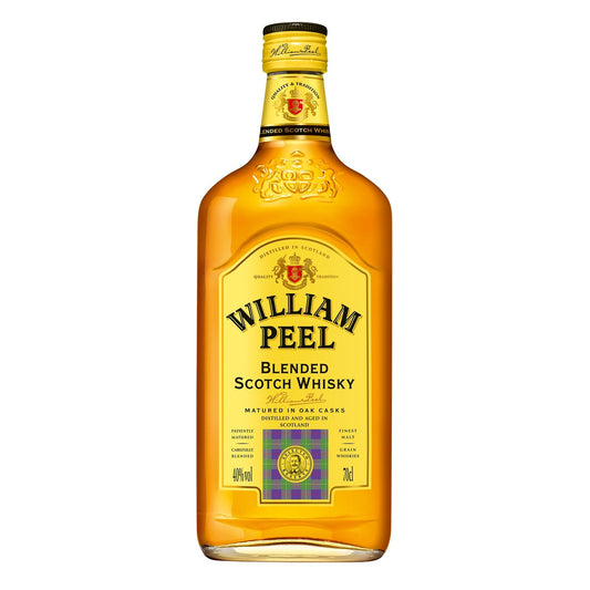 🥃 William Peel Blended Scotch Whisky – 70 cl – 40% vol.