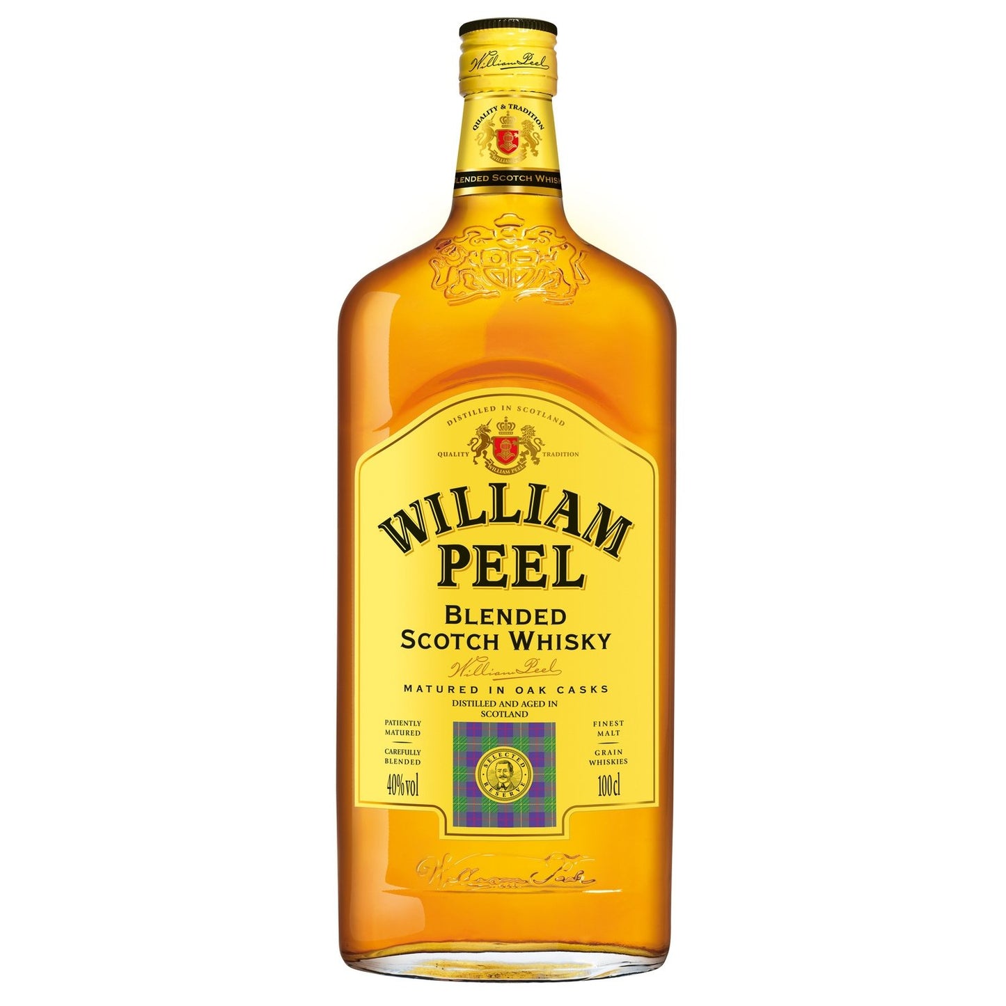 🥃 William Peel Blended Scotch Whisky – 1L – 40% vol.