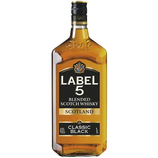 🥃 Label 5 Blended Scotch Whisky – 1L – 40% vol.