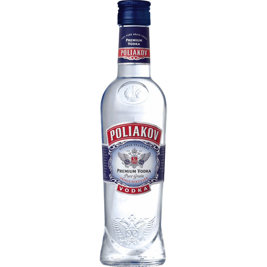 Vodka Poliakov 35 cl – Vodka française triple distillée – 37,5% vol