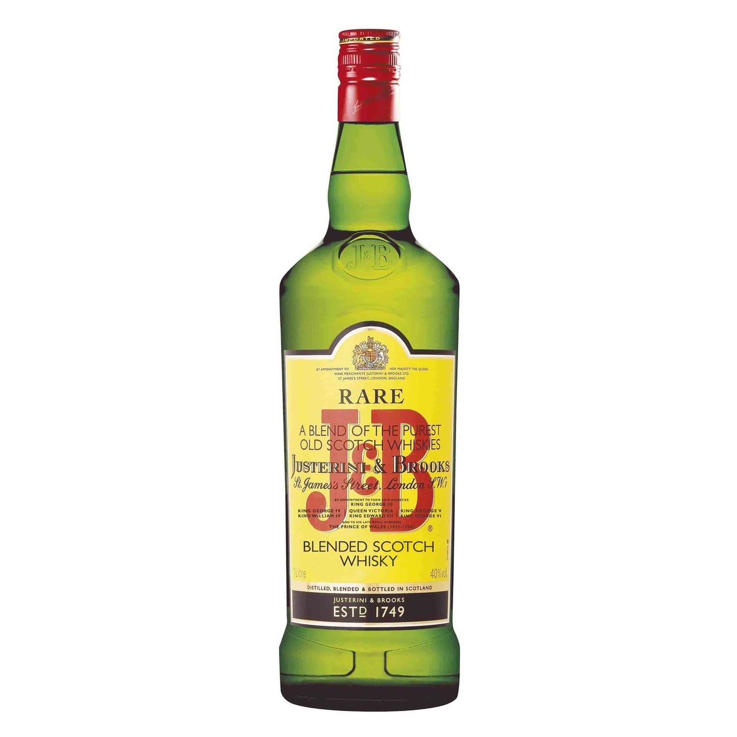 J&B Rare Blended Scotch Whisky – 1L – 40% vol