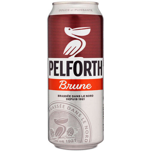 Pelforth Brune 50cl - Bière brune française – Riche et maltée – 6,5% vol.