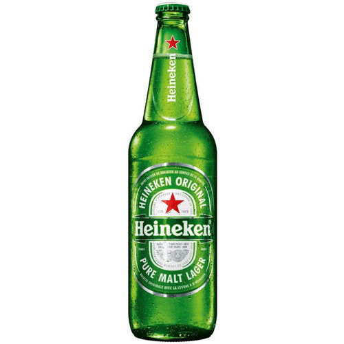 Heineken 65cl - Bière blonde néerlandaise – Rafraîchissante et équilibrée – 5% vol. - Apéro Chartrain