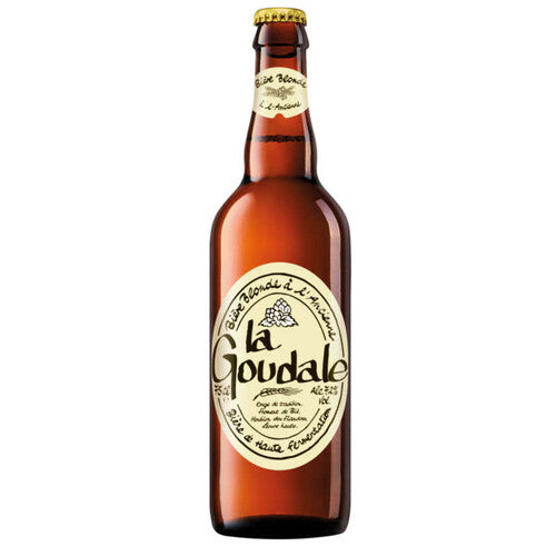 La Goudale Blonde 75cl - Bière blonde de garde – Authentique, savoureuse &amp; équilibrée – 7,2% vol. - Apéro Chartrain