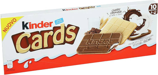 BISCUITS KINDER CARDS 128 G