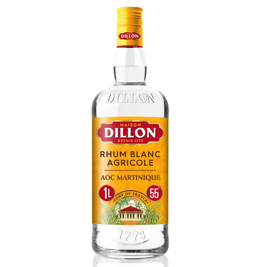 🌴 Dillon Rhum Blanc Agricole – 1L – 50% vol.