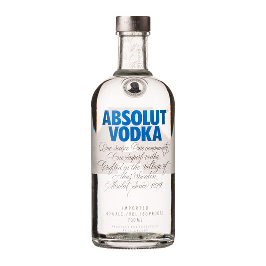 Vodka Absolut 20 cl – Vodka suédoise emblématique – 40% vol