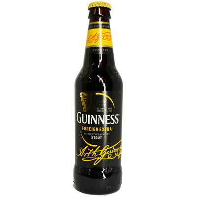 Guinness 33cl - Bière brune irlandaise – Onctueuse et intense – 4,2% vol.