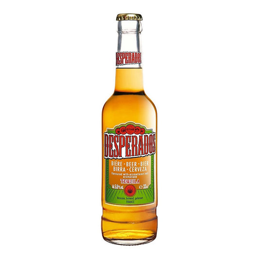 Desperados 33cl - Bière blonde aromatisée à la tequila – 5,9% vol.