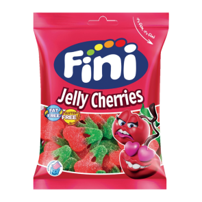 Fini – Jelly Cherries – Bonbons Gélifiés Cerise – 90 g
