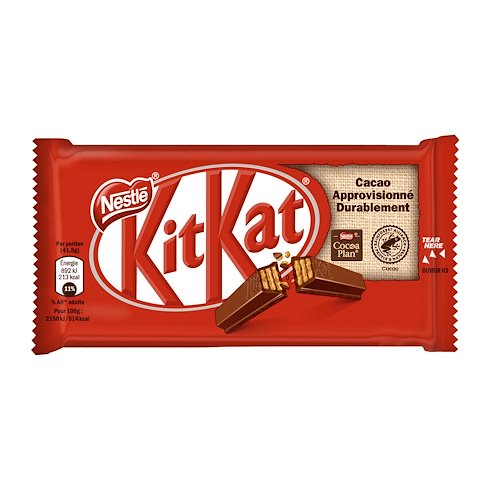 KitKat – Barre Gaufrette & Chocolat au Lait – 41,5 g
