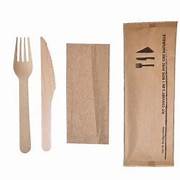 Kit Couverts en Bambou – Pochette Recyclable – Apéro & Repas
