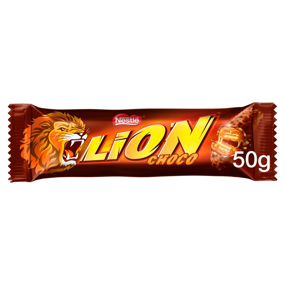 Lion – Barre Céréales Caramel & Chocolat – 50 g
