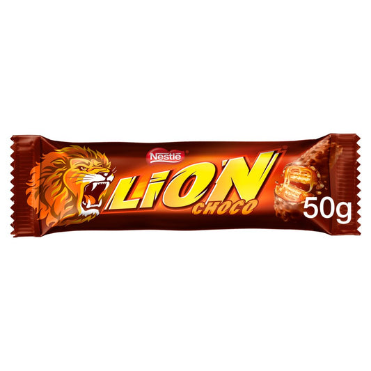 Lion – Barre Céréales Caramel & Chocolat – 50 g
