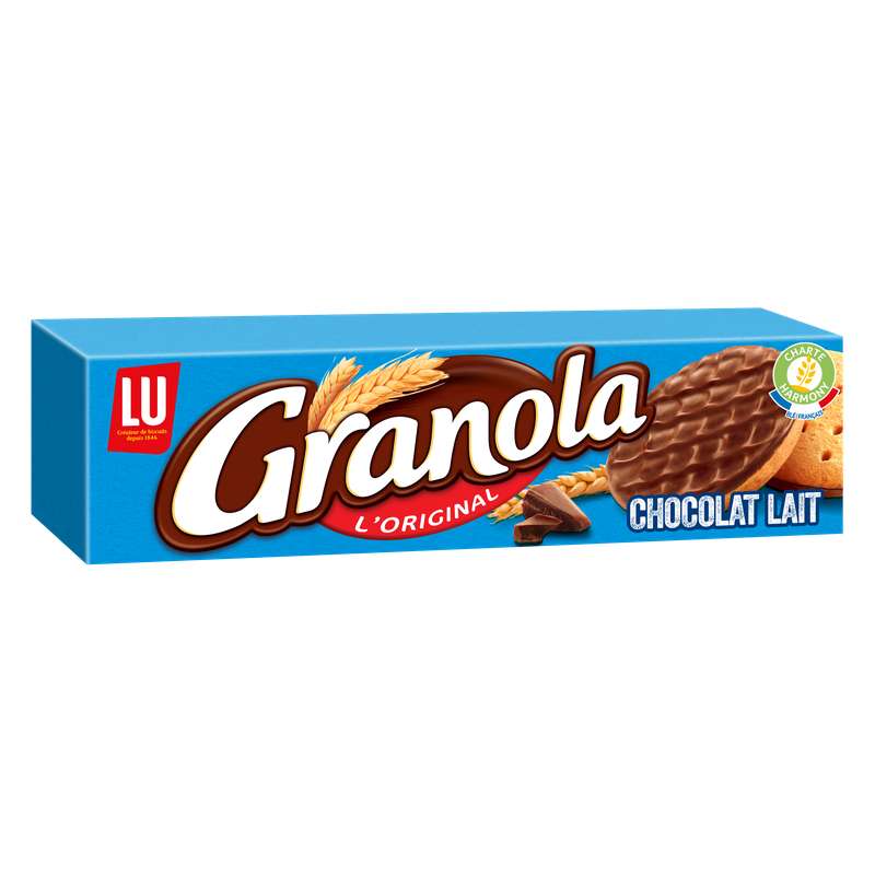 Lu – Granola Original – Biscuits Chocolat au Lait – 200 g

