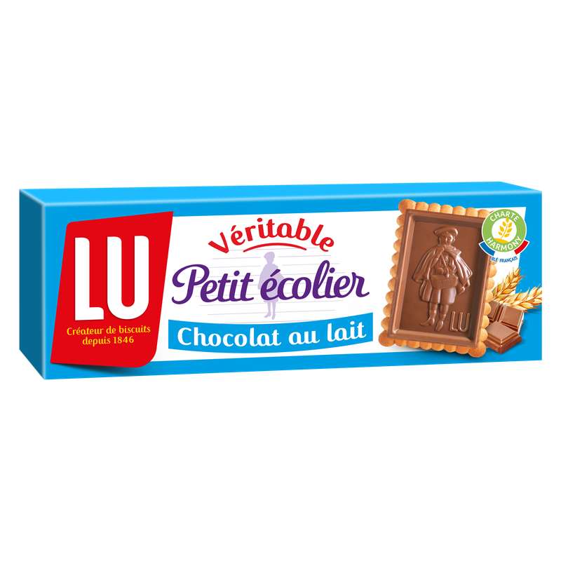 Lu – Petit Écolier – Biscuits Chocolat au Lait – 150 g
