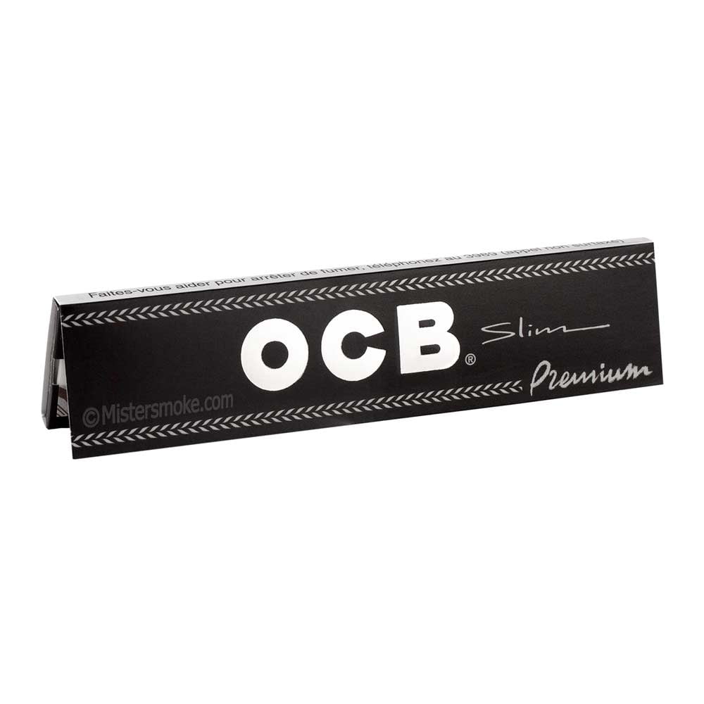 OCB – Papier à Rouler Slim Noir – Premium
