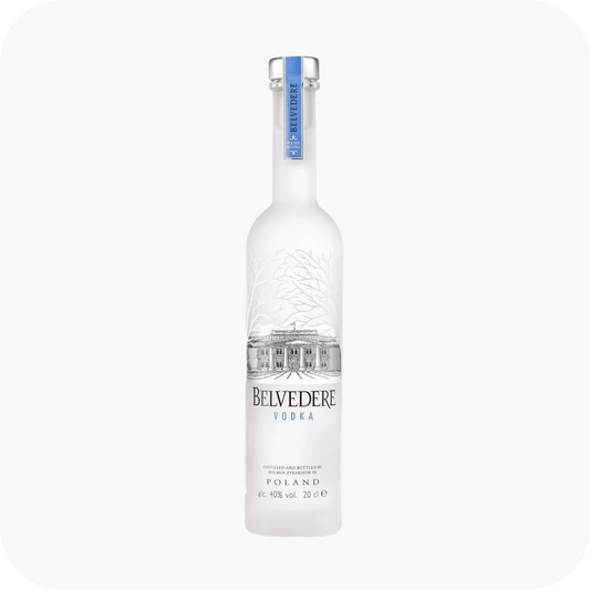 Vodka Belvedere 20 cl – Vodka polonaise de prestige – 40% vol