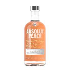 Vodka Absolut Pêche 70 cl – Vodka suédoise aromatisée à la pêche – 40% vol.