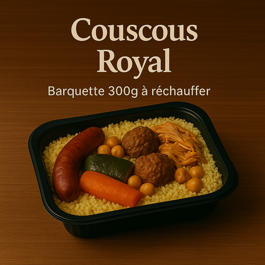 Couscous Royal – Barquette 300g à réchauffer