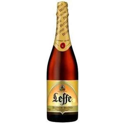 Leffe Blonde 75cl - Bière d’abbaye blonde – Ronde, raffinée &amp; emblématique – 6,6% vol. - Apéro Chartrain