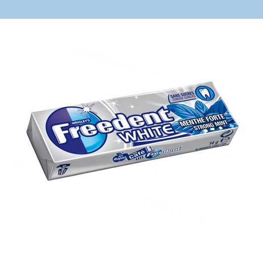 FREEDENT WHITE MENTHE FORTE