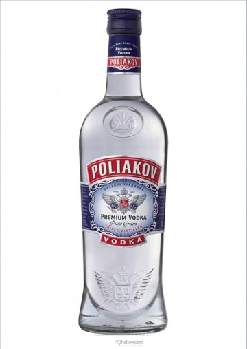 Vodka Poliakov 1L – Vodka française triple distillée – 37,5% vol