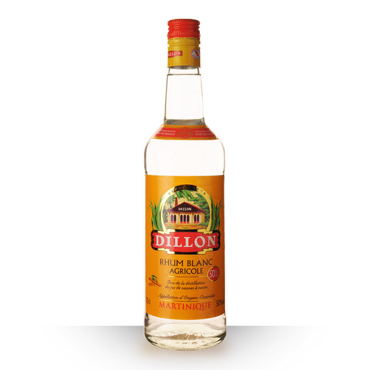 🌴 Dillon Rhum Blanc Agricole – 70 cl – 50% vol.