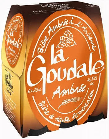 La Goudale Ambrée 6x25cl - Bière ambrée artisanale française – Riche et équilibrée – 7,2% vol.
